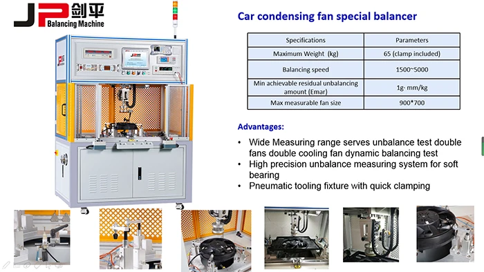 Condensing Fan Balancer Machine